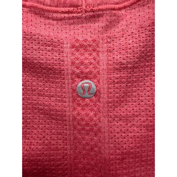 LULULEMON SWIFTLY TECH LONG SLEEVE CREW CURRANT SIZE 12 - Picture 5 of 8
